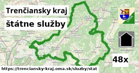 štátne služby, Trenčiansky kraj