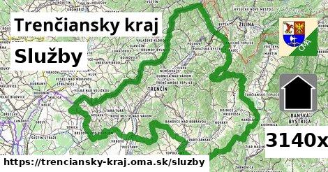 služby v Trenčiansky kraj