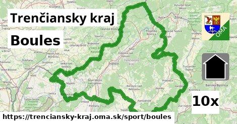 Boules, Trenčiansky kraj