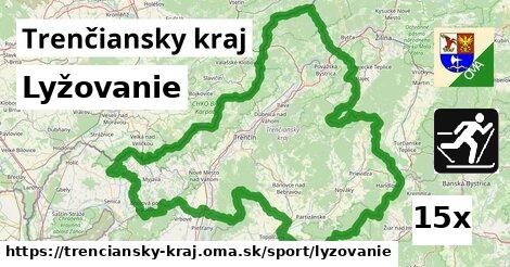 Lyžovanie, Trenčiansky kraj