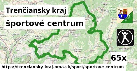 športové centrum, Trenčiansky kraj