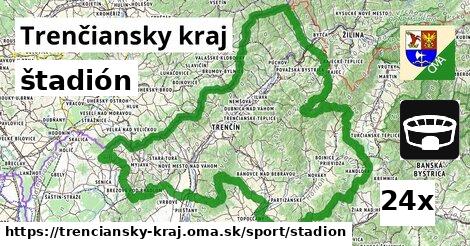 štadión, Trenčiansky kraj