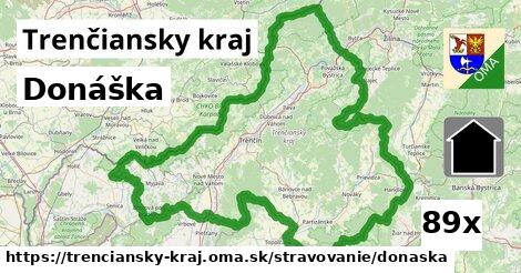 Donáška, Trenčiansky kraj