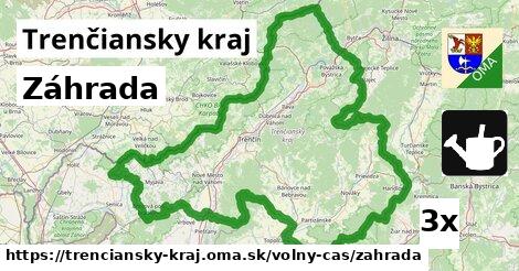 Záhrada, Trenčiansky kraj