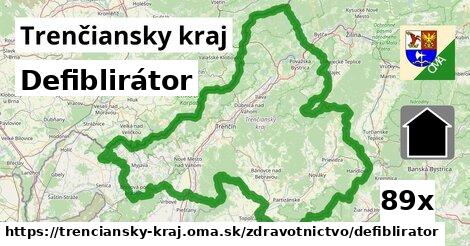 defiblirátor v Trenčiansky kraj