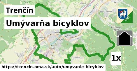 umývarňa bicyklov v Trenčín