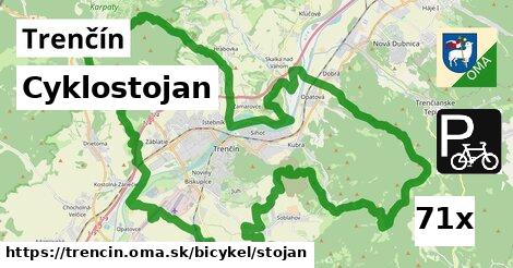 Cyklostojan, Trenčín