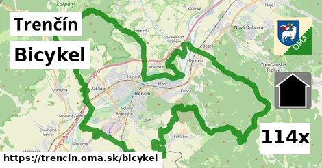 bicykel v Trenčín