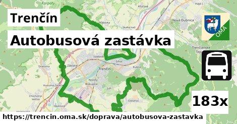 Autobusová zastávka, Trenčín