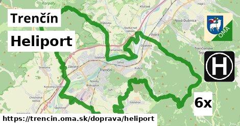 heliport v Trenčín