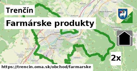 farmárske produkty v Trenčín