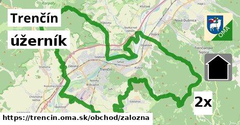 úžerník, Trenčín