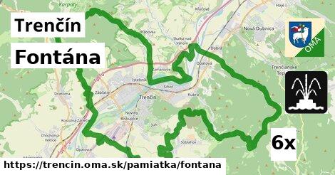Fontána, Trenčín