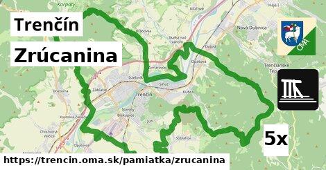 Zrúcanina, Trenčín