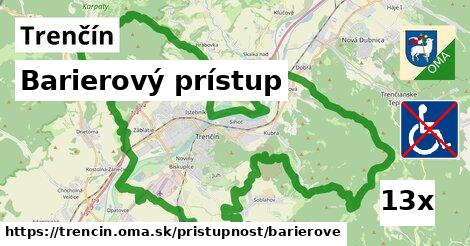 Barierový prístup, Trenčín