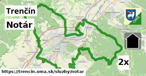 Notár, Trenčín