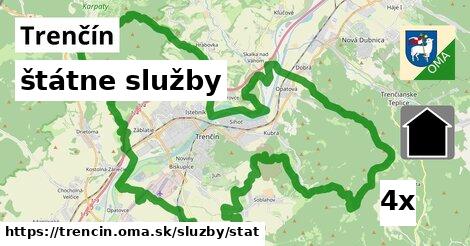 štátne služby, Trenčín