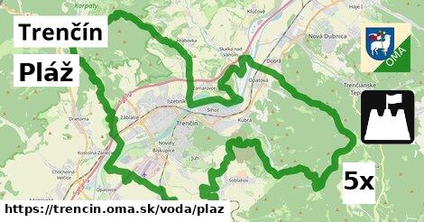 Pláž, Trenčín