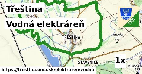 vodná elektráreň v Třeština