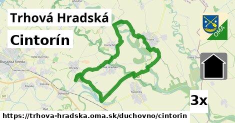 Cintorín, Trhová Hradská