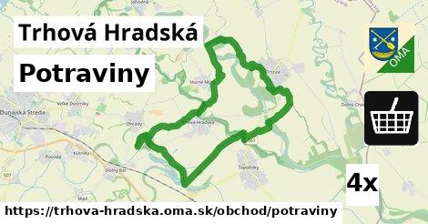 Potraviny, Trhová Hradská