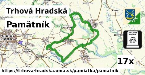 Pamätník, Trhová Hradská