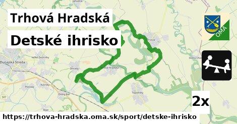 Detské ihrisko, Trhová Hradská