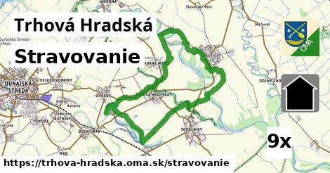 stravovanie v Trhová Hradská