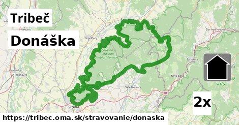 Donáška, Tribeč