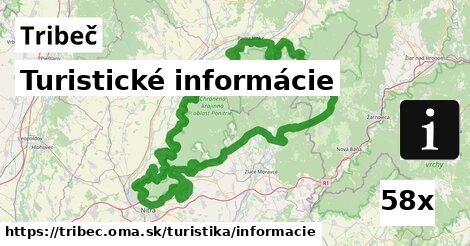 Turistické informácie, Tribeč