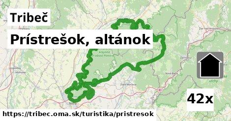 Prístrešok, altánok, Tribeč