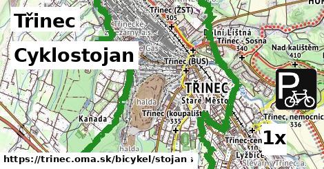 Cyklostojan, Třinec