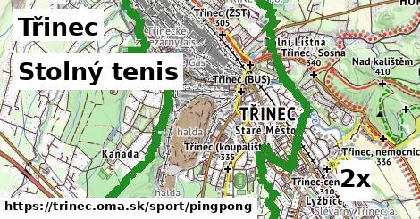 stolný tenis v Třinec