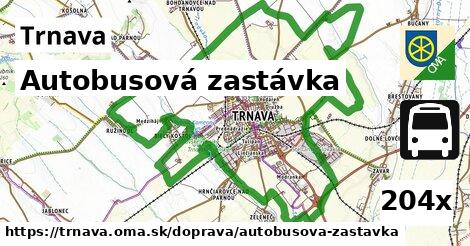 Autobusová zastávka, Trnava