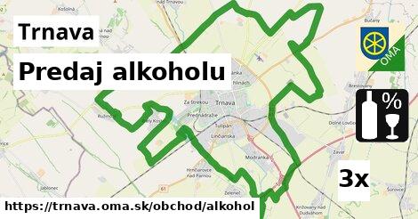 Predaj alkoholu, Trnava