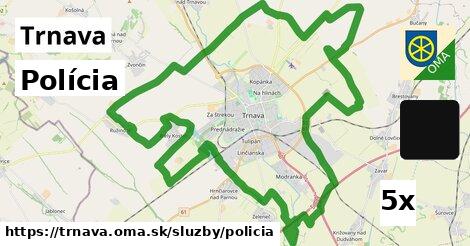 Polícia, Trnava