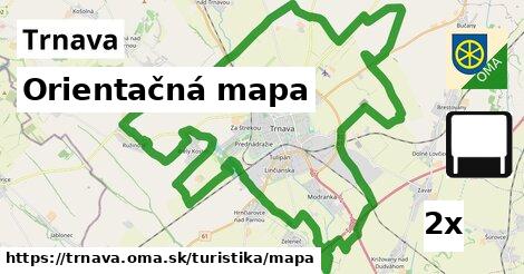 Orientačná mapa, Trnava