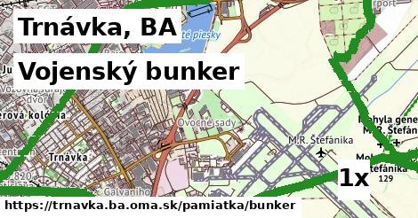 Vojenský bunker, Trnávka, BA