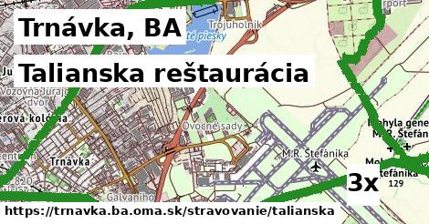 Talianska reštaurácia, Trnávka, BA