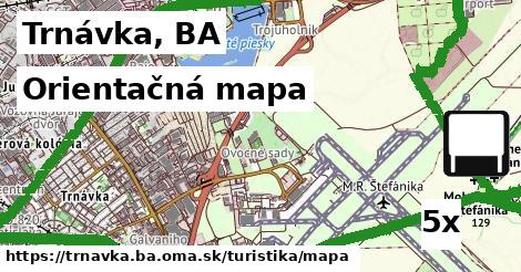 Orientačná mapa, Trnávka, BA