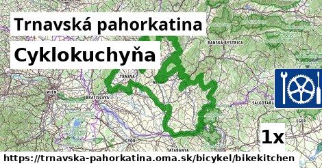 Cyklokuchyňa, Trnavská pahorkatina