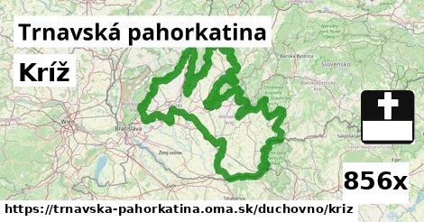 Kríž, Trnavská pahorkatina