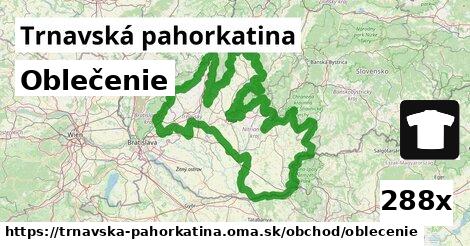 Oblečenie, Trnavská pahorkatina