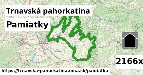 pamiatky v Trnavská pahorkatina