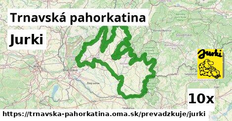 Jurki, Trnavská pahorkatina