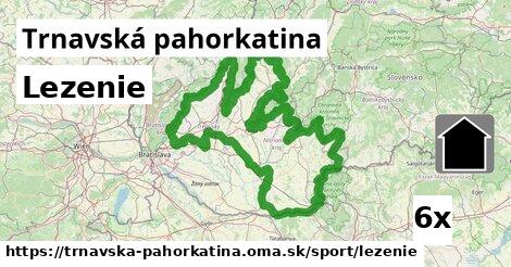 Lezenie, Trnavská pahorkatina