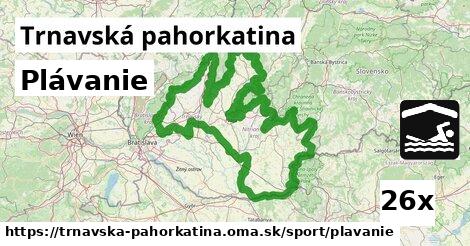 Plávanie, Trnavská pahorkatina