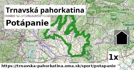 Potápanie, Trnavská pahorkatina