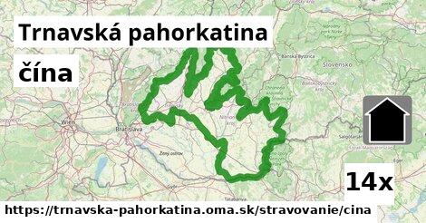 čína, Trnavská pahorkatina