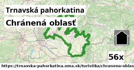 chránená oblasť v Trnavská pahorkatina